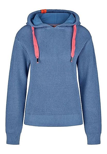 salzhaut Hoodie Salzhaut Strickhoodie Task Blau günstig online kaufen