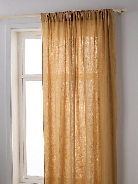 vertbaudet Vorhang Kinderzimmer Vorhang aus Musselin, Tunnelzug, Baumwolle günstig online kaufen