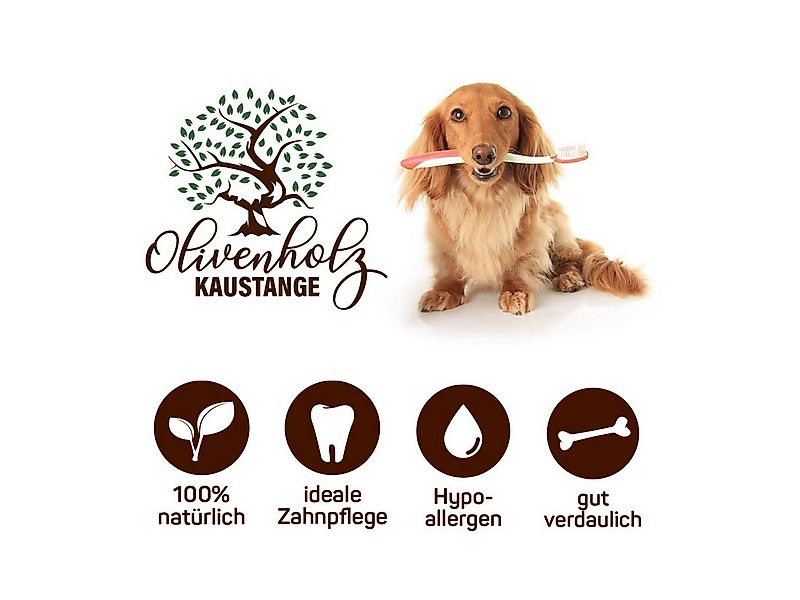 Larsson Farm Tier-Intelligenzspielzeug Hunde Olivenholz Kaustange, Olivenho günstig online kaufen