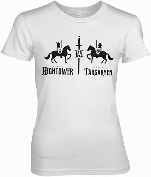 House Of The Dragon T-Shirt Hightower Vs Targaryen Girly Tee günstig online kaufen