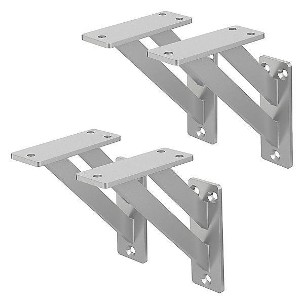 ML-DESIGN Wandregalhalter Regalhalterung aus Aluminium, Regalträger günstig online kaufen