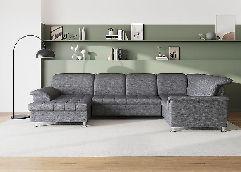 DOMO collection Wohnlandschaft "Franzi optional mit Bettfunktion, Bettkaste günstig online kaufen