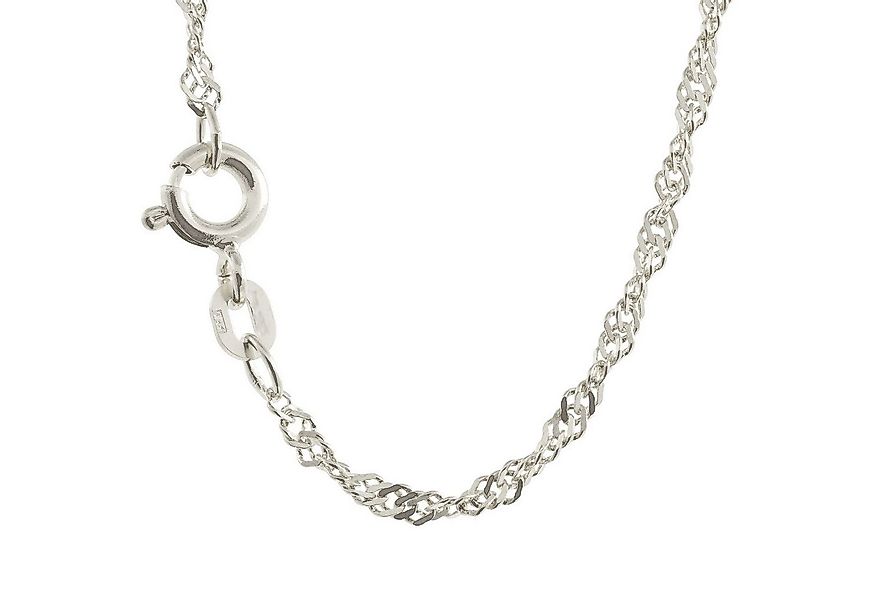 HOPLO Silberkette Silberkette Singapurkette Länge 40cm - Breite 1,8mm - 925 günstig online kaufen