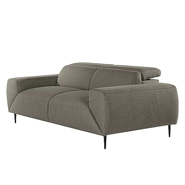 home24 Norrwood Sofa Toolo 2,5-Sitzer Grau Webstoff 214x74x108 cm günstig online kaufen