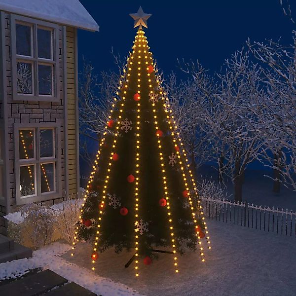 Weihnachtsbaum-lichternetz Mit 500 Leds 500 Cm günstig online kaufen