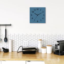 Artland Wanduhr "Uni Trendfarben" wahlweise mit Quarz- oder Funkuhrwerk, la günstig online kaufen