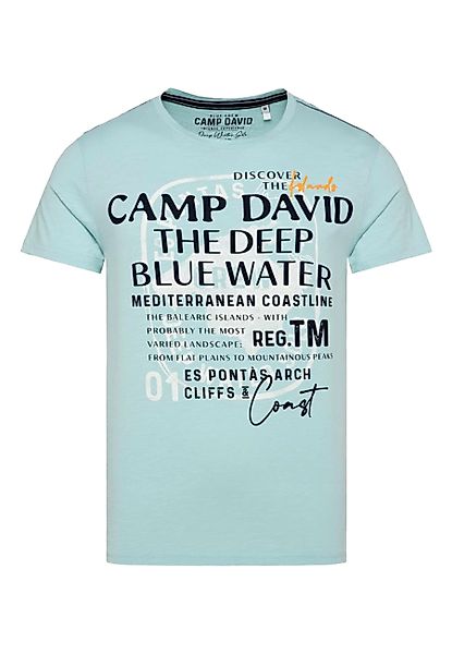 CAMP DAVID T-Shirt T-Shirt Kurzarmshirt (1-tlg., günstig online kaufen
