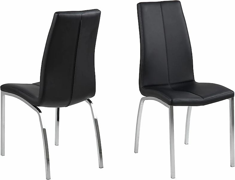 ACTONA GROUP Esszimmerstuhl "Alois" (Set) 4 Stk. Kunstleder mit einer schön günstig online kaufen