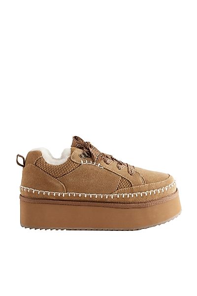 Next Forever Comfort® Schnürsneaker aus Veloursleder günstig online kaufen