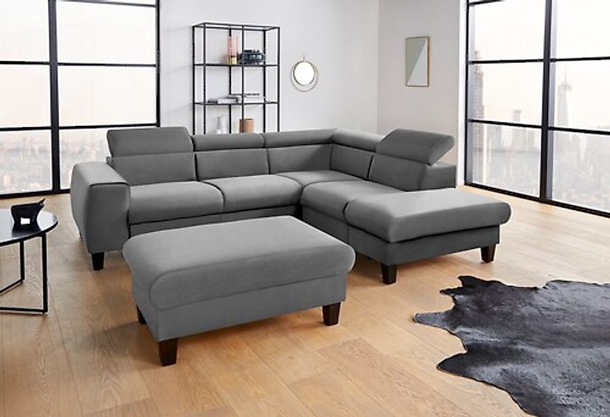 COTTA Polstergarnitur »Morven L-Form«, (Set), Set bestehend aus: Ecksofa mi günstig online kaufen