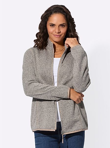 Witt Fleecejacke Strickfleece-Jacke günstig online kaufen