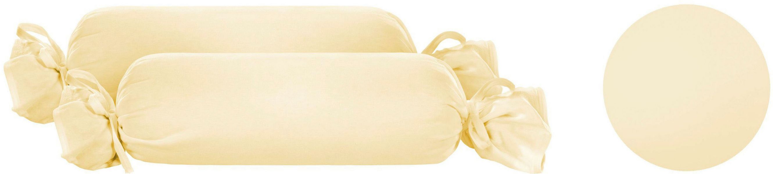 Biberna Nackenrollenbezug Michi, (2 Stück), Jersey günstig online kaufen