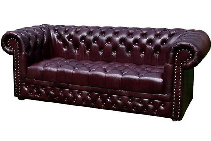 JVmoebel Chesterfield-Sofa Chesterfield 3 Sitzer mit Bettfunktion Sofa Couc günstig online kaufen