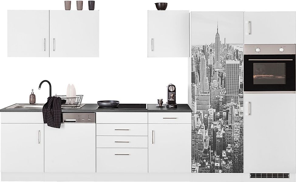 KOCHSTATION Küchenzeile "KS-Paris", ohne E-Geräte, Breite 340 cm günstig online kaufen