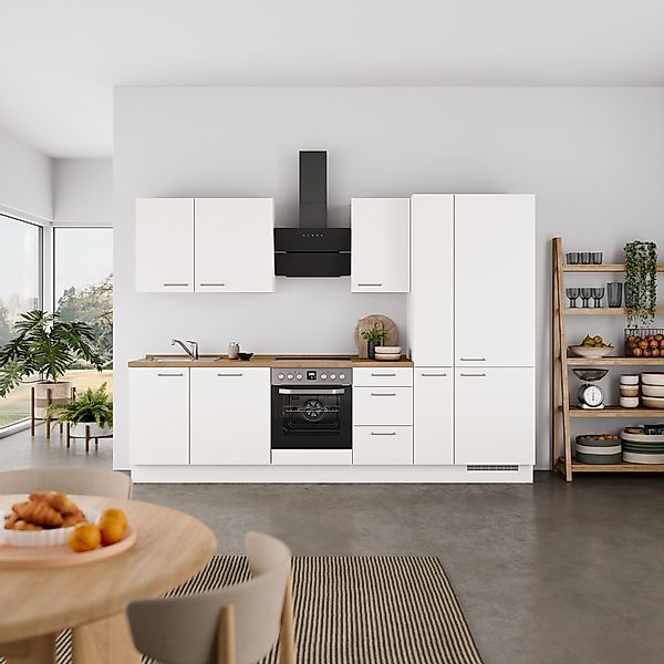 nobilia Küchenzeile ""Laser II", Ausrichtung wählbar, Breite 300 cm" vormon günstig online kaufen