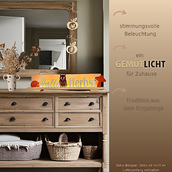 Weigla Dekofigur "Figurenset "Herbst" für WEIGLA Dekosockel, aus Holz" Erzg günstig online kaufen