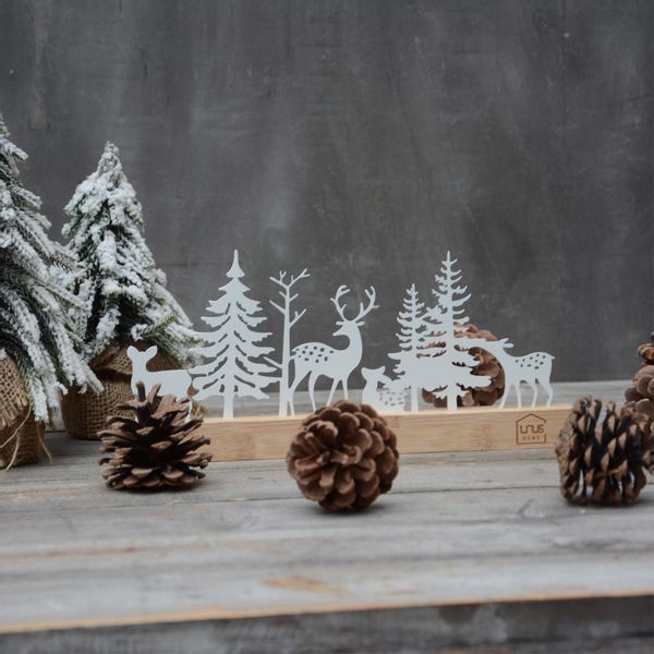 UNUS HOME Dekofigur Aufsteller Wald Hirsch, günstig online kaufen