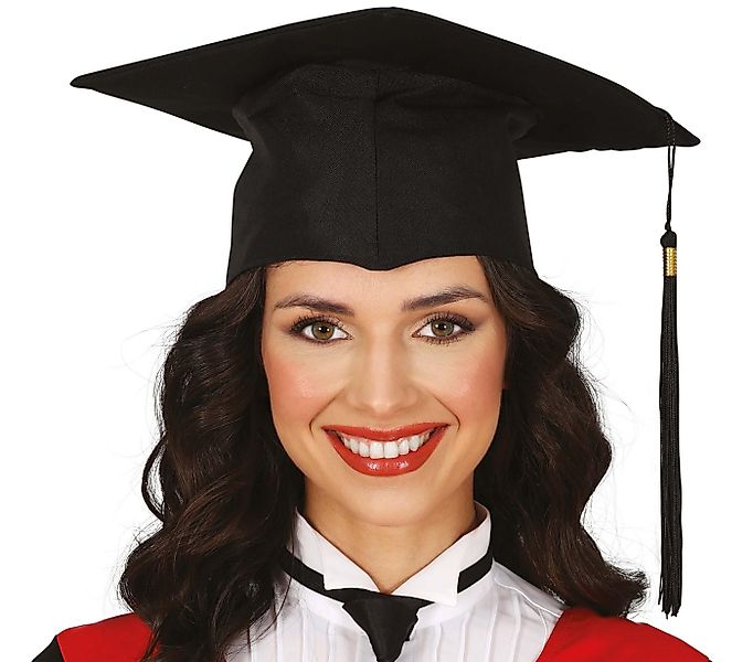 Fiestas Guirca Kostüm, Absolvent Doktorhut Feierliche Kopfbedeckung Akademi günstig online kaufen