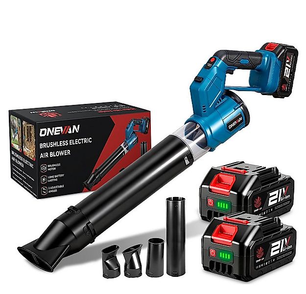 ONEVAN Akku-Laubbläser 21V Bürstenloser Laubbläser, 288 km/h Elektrischer G günstig online kaufen