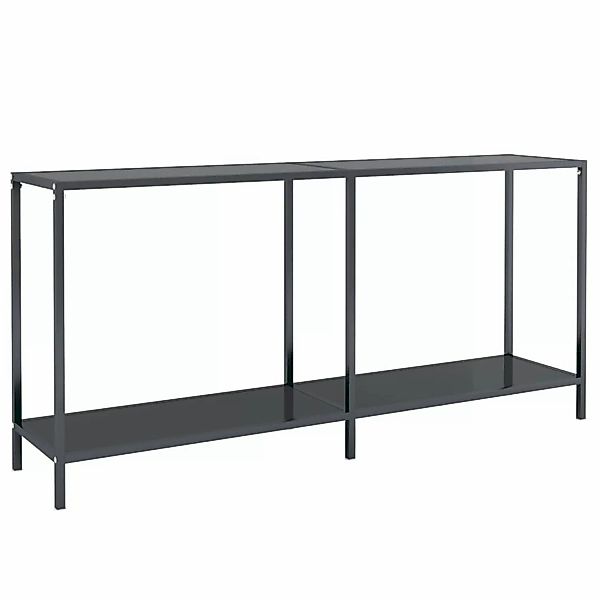 Konsolentisch Schwarz 160x35x75,5 Cm Cm Hartglas günstig online kaufen