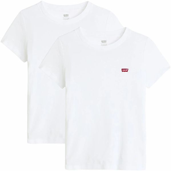 Levis T-Shirt "Mini-Logo", (Packung, 2 tlg.), mit kleiner Markenlogo-Sticke günstig online kaufen