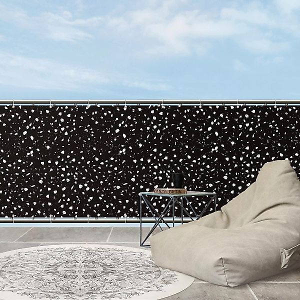 Balkon Sichtschutz Detailliertes Terrazzo Muster Palermo günstig online kaufen