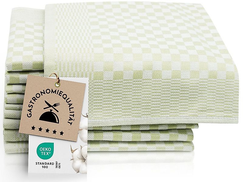 ZOLLNER Geschirrtuch, (Spar-Set, 10-tlg), 46 x 70 cm, 100% Baumwolle, vom H günstig online kaufen