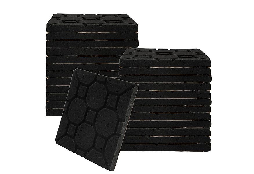 Clanmacy Akustikplatte 24 Stück Akustikplatte Quadrat Akustikschaumstoff 30 günstig online kaufen
