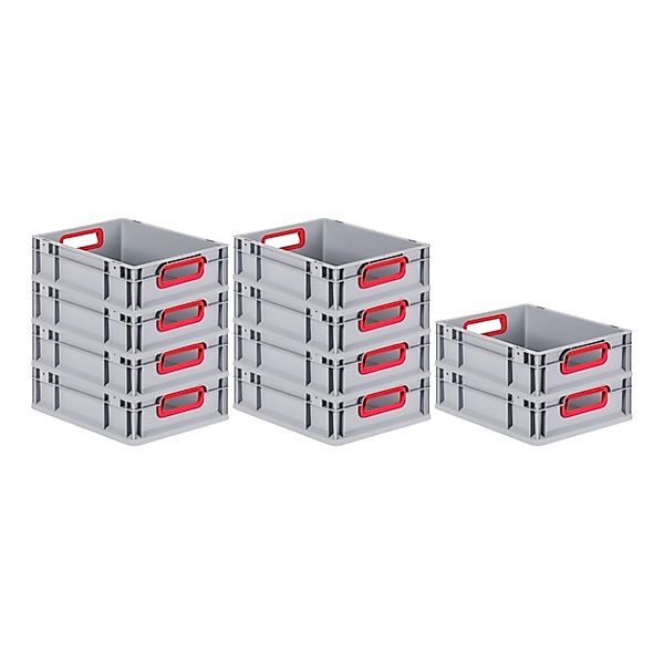 PROREGAL Spar Set 10x Eurobox Nextgen Color HxBxT 32 x 30 x 40 cm 30 Liter günstig online kaufen