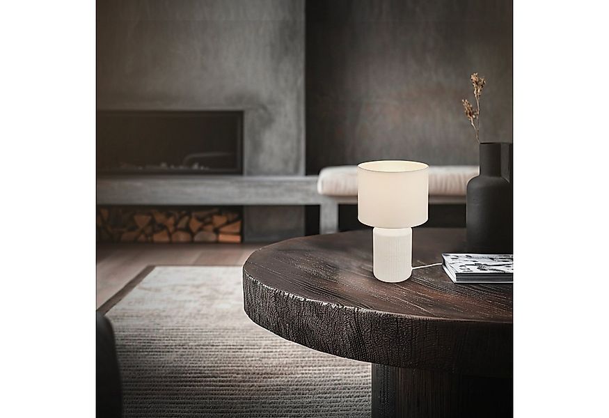 Briloner Leuchten Tischleuchte LED Tischlampe E14 Kommode Wohnzimmer Kerami günstig online kaufen