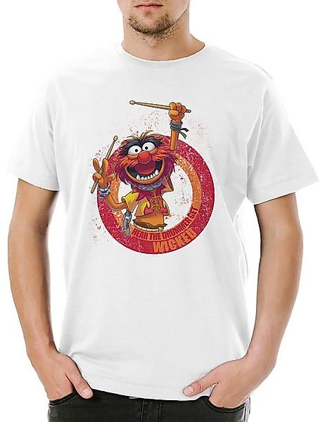 Urban Backwoods Print-Shirt Wicked Drummer Herren T-Shirt Schlagzeuger Drum günstig online kaufen