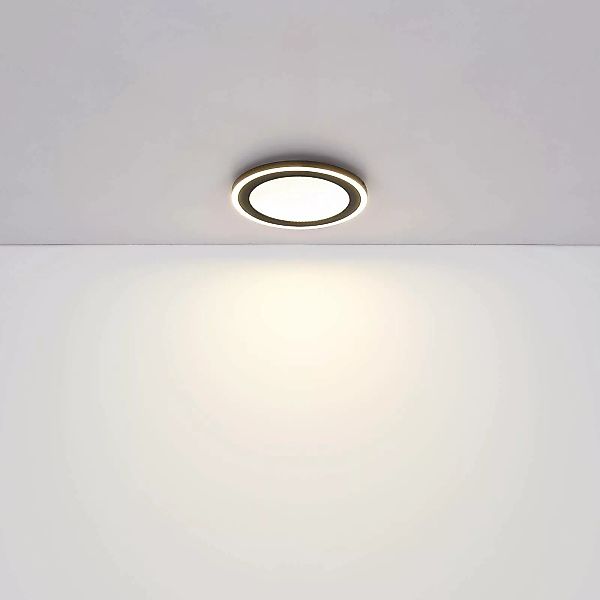 LED-Deckenlampe Davies mit Kristalleffekt Ø 34 cm günstig online kaufen