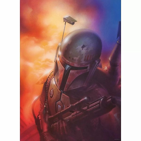 Komar Bild "Star Wars Classic Mandalorian", Star Wars, (1 St.), Wandbild zu günstig online kaufen