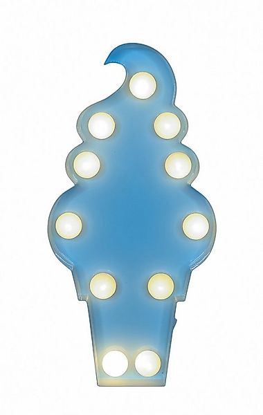 MARQUEE LIGHTS LED Dekolicht Icecream, LED fest integriert, Warmweiß, Wandl günstig online kaufen
