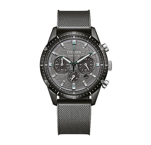 Citizen Quarzuhr Herren Chronograph aus schwarzem Edelstahl von Citizen günstig online kaufen