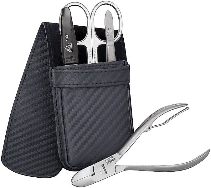 ERBE Maniküre-Etui Maniküre-Lederetui Travel, 4 tlg., Hochwertige Instrumen günstig online kaufen