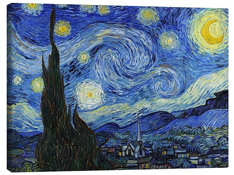 Posterlounge Poster Vincent van Gogh, Sternennacht, günstig online kaufen
