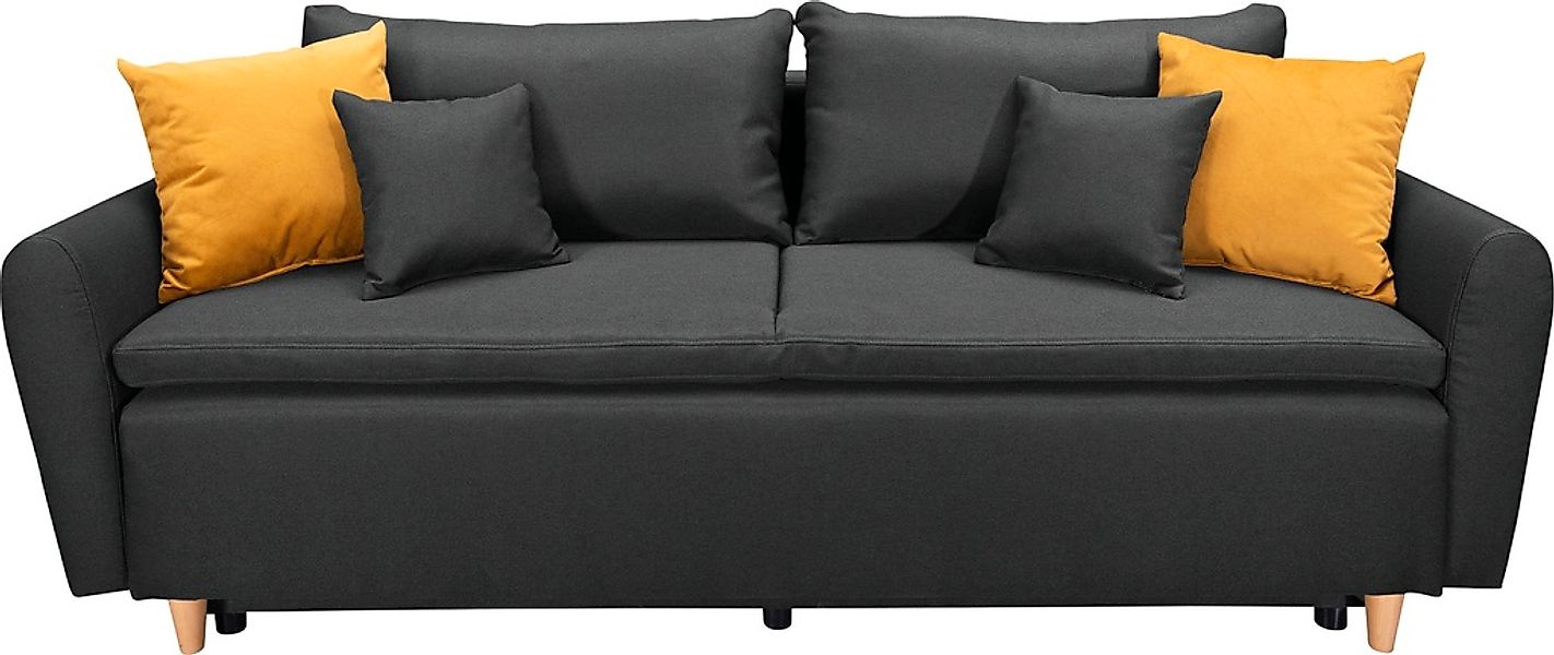 INOSIGN Schlafsofa »Anika« mit Boxspringaufbau, Bettfunktion & Bettkasten, günstig online kaufen