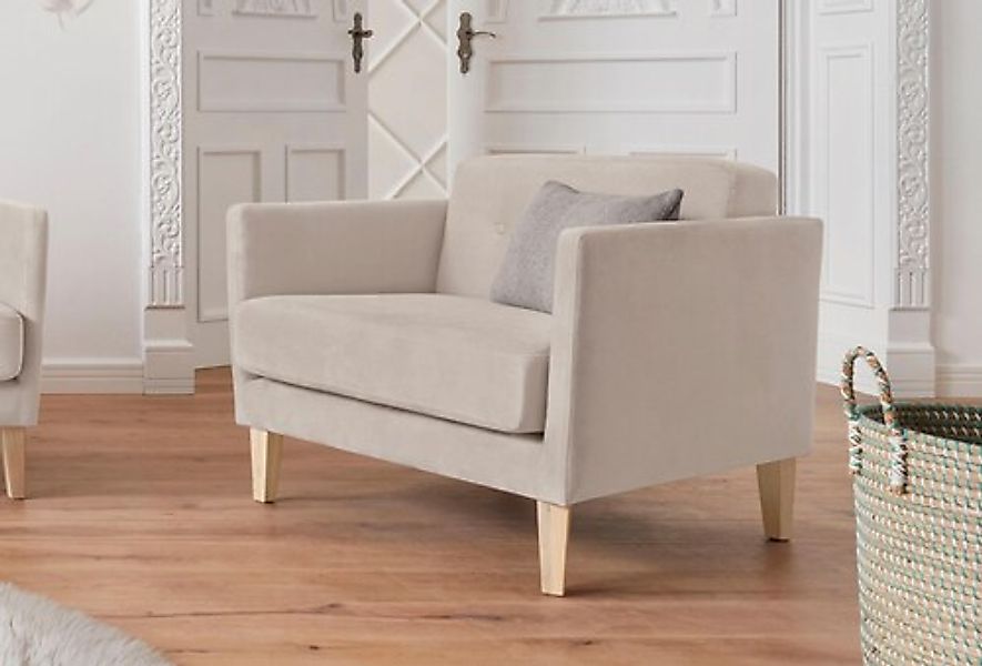 andas Sessel »Raadal«, in skandinavischer Optik, mit Knopfheftung, Design b günstig online kaufen
