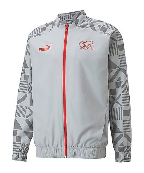 PUMA Sweatjacke PUMA Schweiz Prematch Jacke WM 2022 Polyester günstig online kaufen