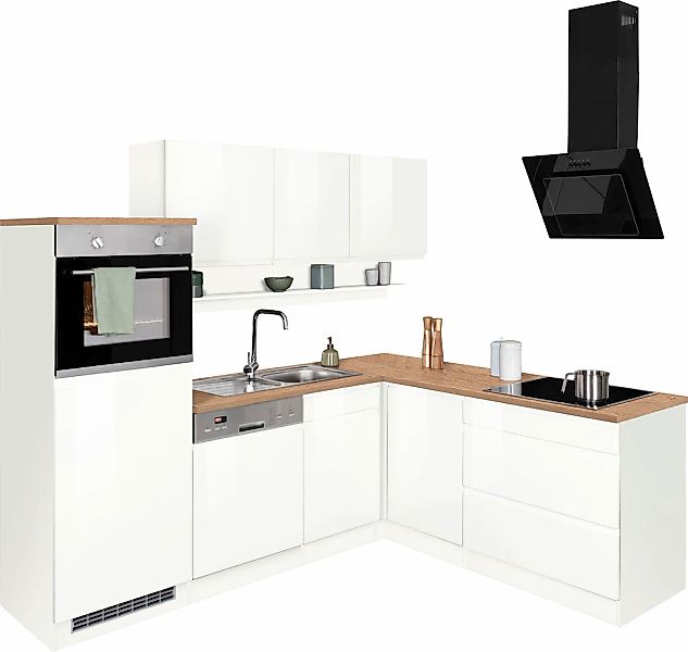 HELD MÖBEL Winkelküche "Virginia", Stellbreite 230/190 cm, ohne E-Geräte günstig online kaufen