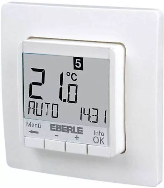 Eberle Controls UP-Uhrenthermostat FIT 3 R / weiß - 527810000000 günstig online kaufen