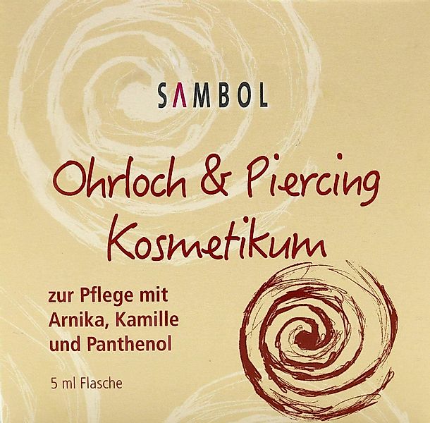 Sambol Körperpflegemittel Ohrloch & Piercing Kosmetikum reinigt & pflegt Ar günstig online kaufen