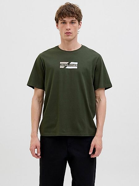 Jack & Jones Rundhalsshirt JJECORP GRAPHIC TEE SS O-NECK NOOS mit Logo Prin günstig online kaufen