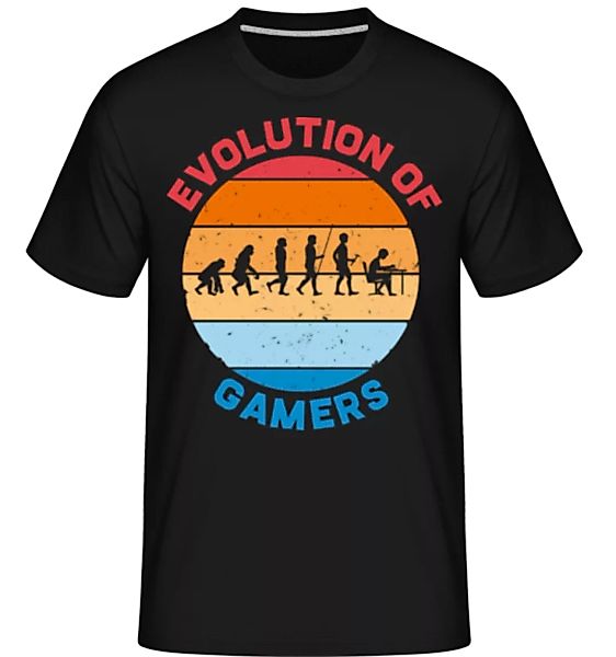 Evolution Of Gamer · Shirtinator Männer T-Shirt günstig online kaufen