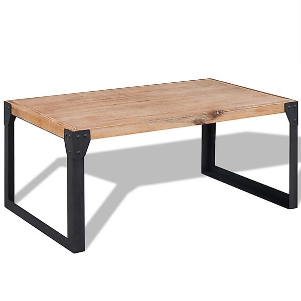 vidaXL Couchtisch Massivholz Akazie 100x60x45 cm 243914 günstig online kaufen