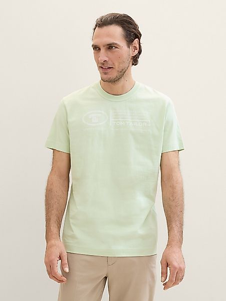 TOM TAILOR T-Shirt T-Shirt mit Logo günstig online kaufen