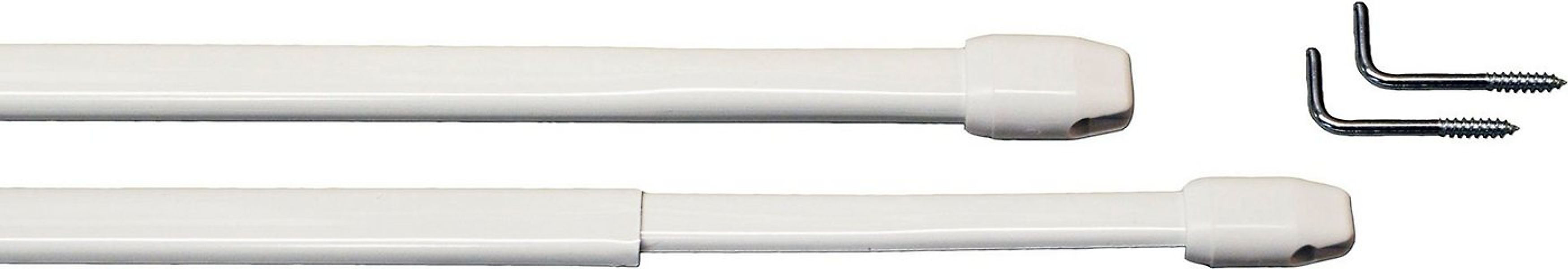 indeko Scheibenstange Scheibenstange ausziehbar 1-läufig, 2 Stück, Ø 11 mm, günstig online kaufen