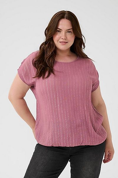 KAFFE Curve Kurzarmbluse Kurzarm-Bluse KClio Große Größen günstig online kaufen