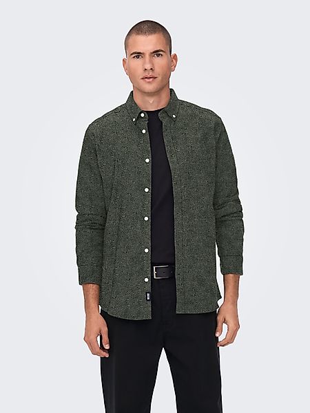 ONLY & SONS Langarmhemd ONSNIKOLA LS günstig online kaufen